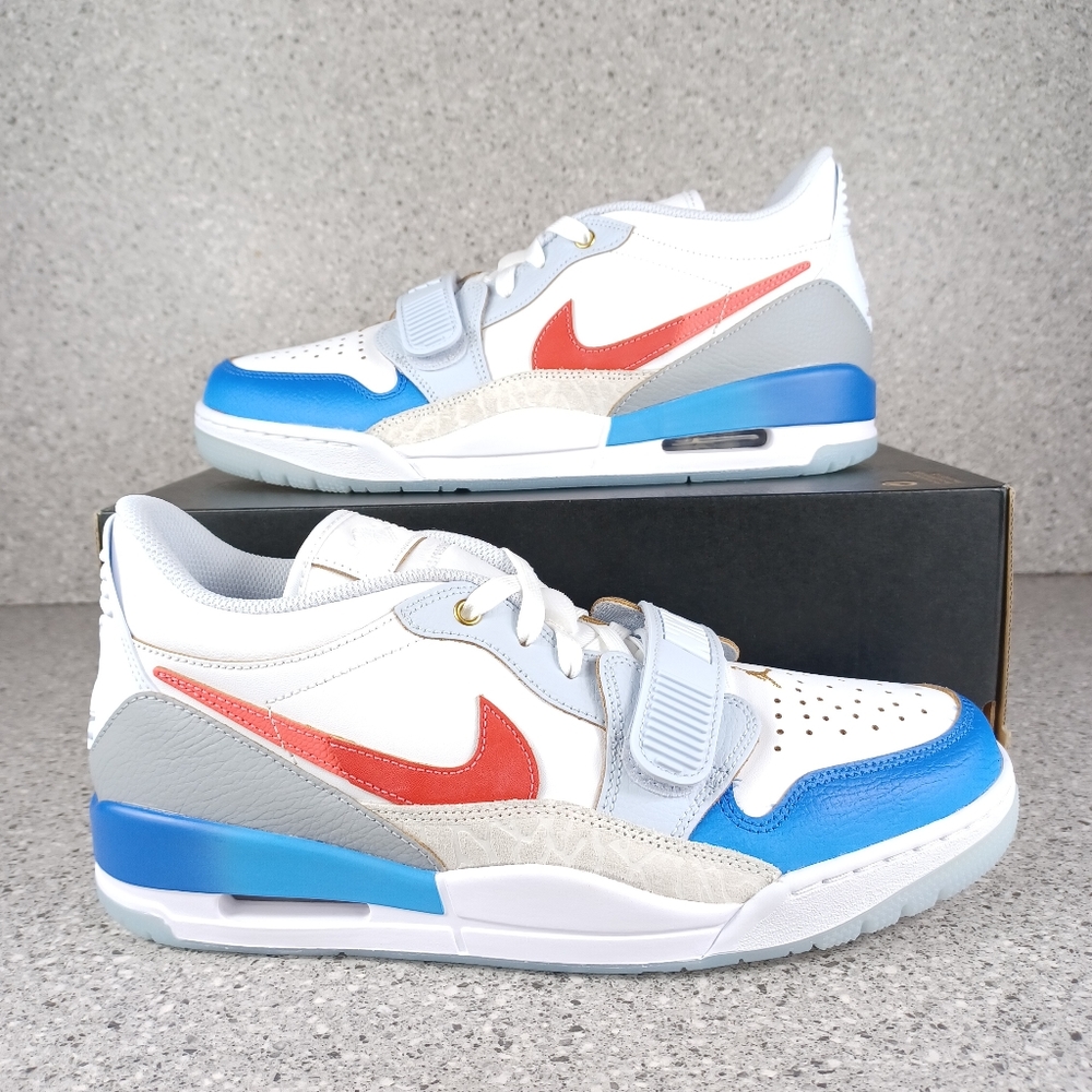Nike Air Jordan Legacy 312 Low White Game Royal University Red Shoes